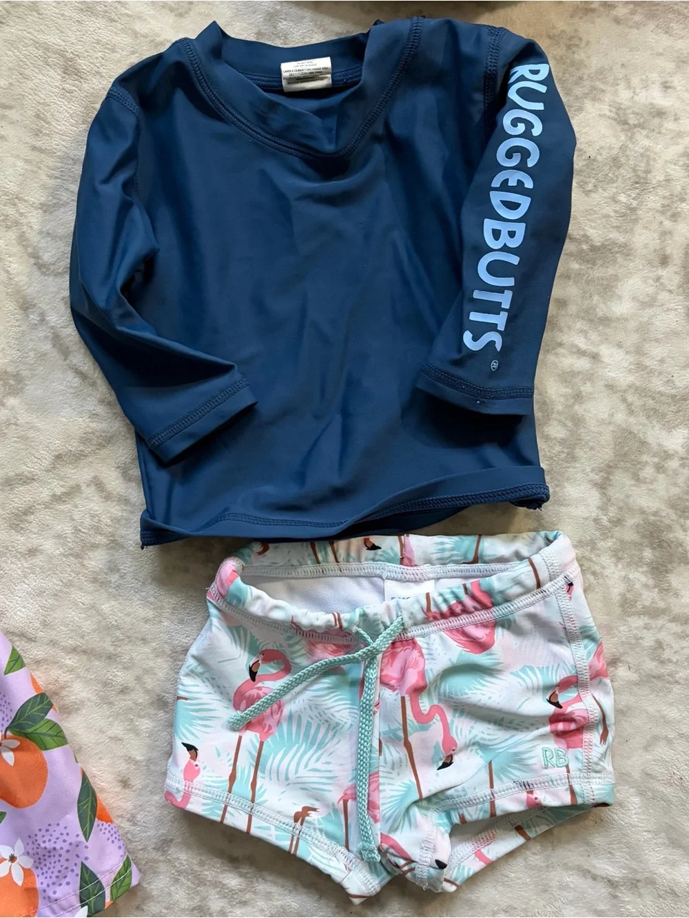 RuggedButts Baby Boys Swimwear Sets 3-6 Months